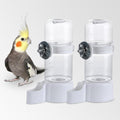 WQY Groceryshop 2 Pcs Automatic Pet Bird Water Feeder Bird Water Dispenser for Cage Bird Cage Suspended Automatic Water Dispenser Bird Feeders for Parakeet Budgie Cockatiel Lovebirds Canary Finch