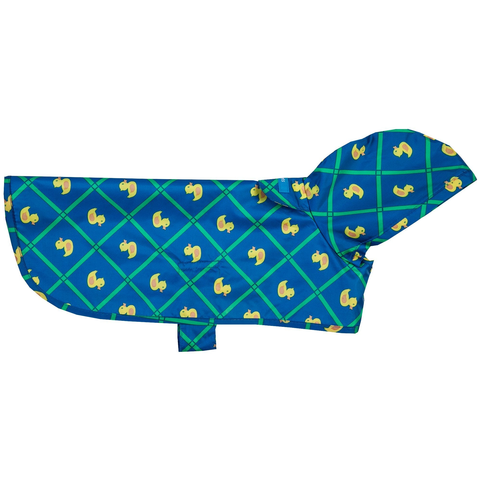 RC Pet Products Packable Dog Rain Poncho Rubber Ducky X-Small