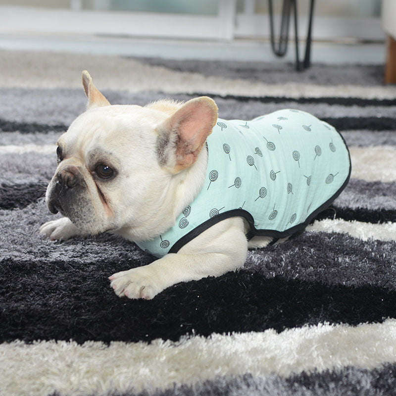 French Fighting Clothes for Pet Dog Vest