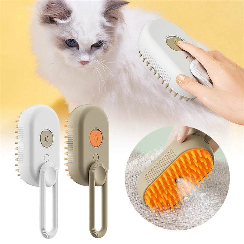 3 in 1 Steam Grooming Brush